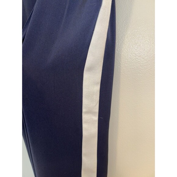 Fourteenth Place Womens Pants Small Blue With White Stripe Pants Cropped - Picture 4 of 7